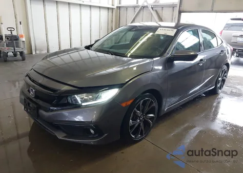 2020 Honda Civic Sport from USA, damaged, VIN 2HGFC2F89LH536859